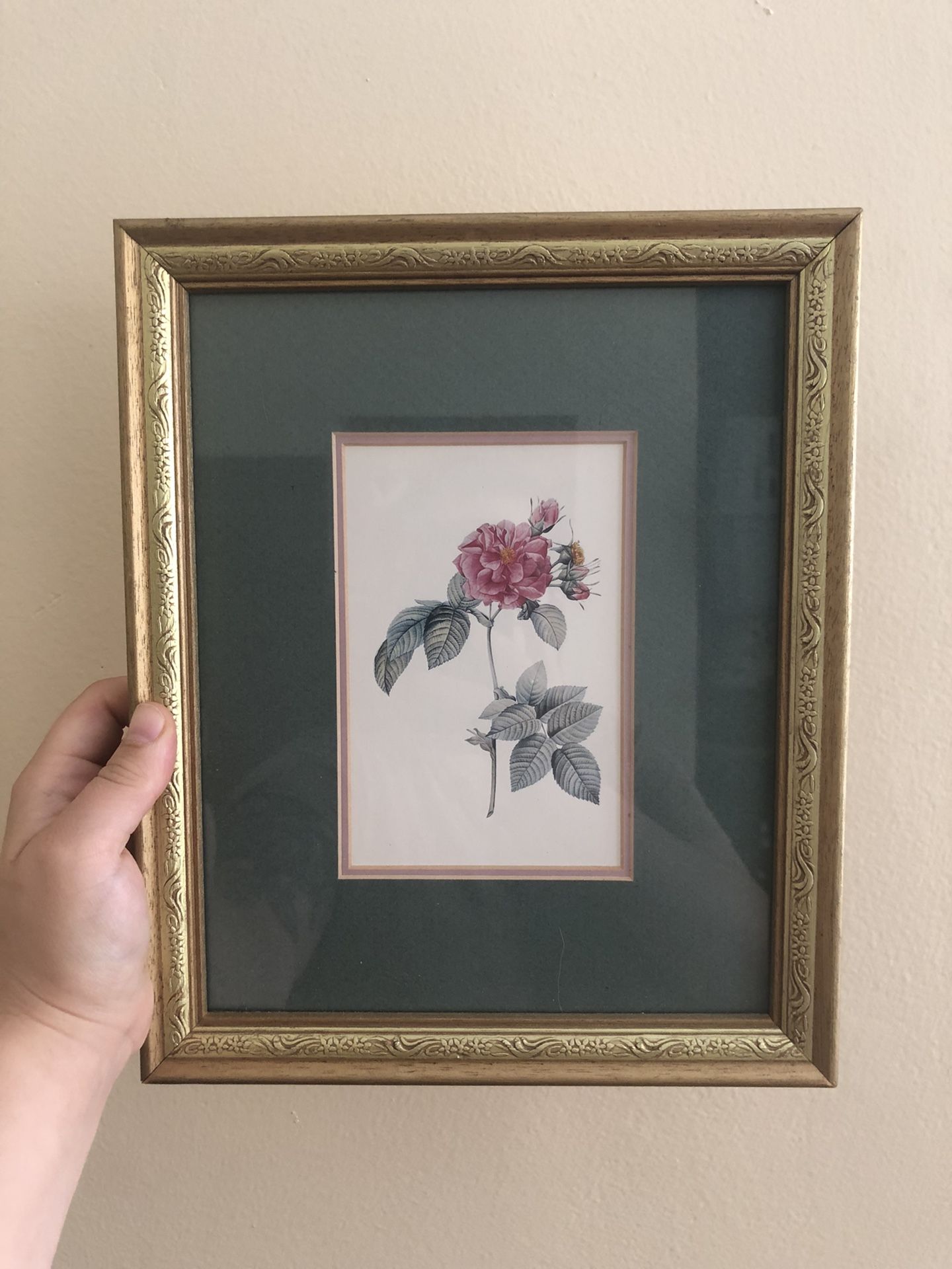 Vintage Rose Print