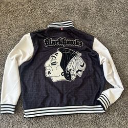 FE NHL Vintage-Inspired Unisex Sports Jacket – Official NHL Gear – Recycled Fabric – Size XXL