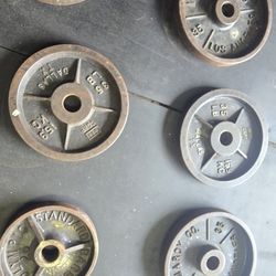 5x35s/25 Lb Plates