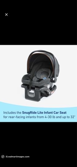 Graco SnugRide Lite Infant Car Seat rear-facing 4-30 Ib, up to 32