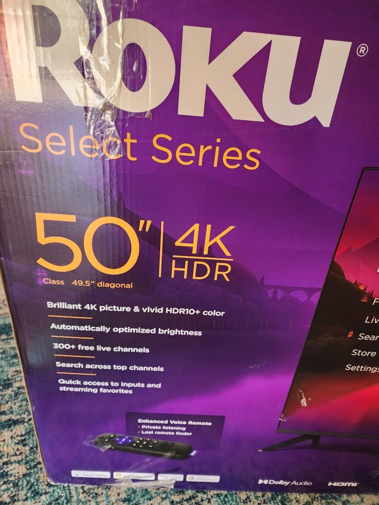 TV ROKU SMART 50".