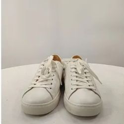 Quince 100% Leather Everyday Sneaker White Shoes 6.5