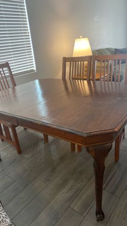 Antique dining table