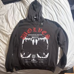 DARC SPORT BLOODTHIRSTY IN THE UK PREMIUM HOODIE WOLF GRAY LARGE