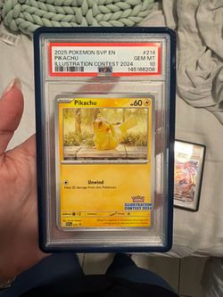 Graded Pokemon card w/guard