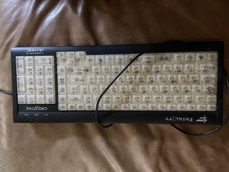 Used creative keyboard