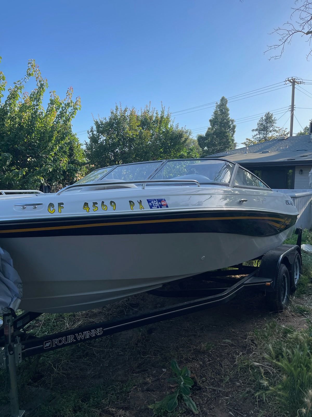 2001 Four Winns Horizon 190 – 5.0 GL Volvo Penta