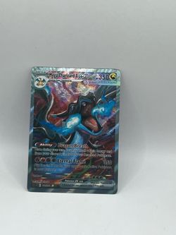 Non TCG Pokemon Mega Charizard X Ex Fan Art Card