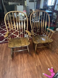 Oak Rocking Chairs