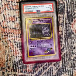Sebrinas Gengar Psa 10 Banned Art Pokémon 