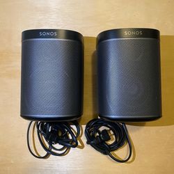 Sonos Play 1 Smart Speakers w/ Power cord