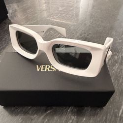Versace white Sunglasses OVE4474U unisex