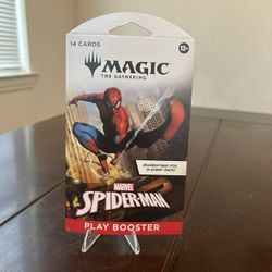 Magic The Gathering Spider-Man booster pack 