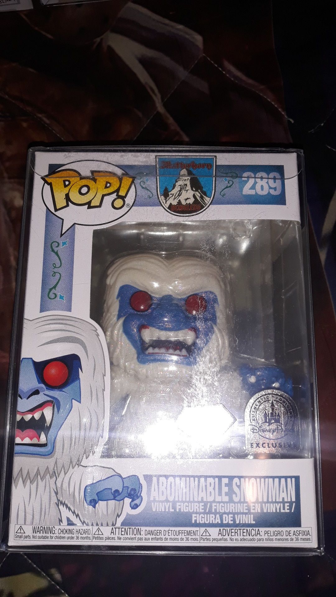 FUNKO POP ABOMINABLE SNOWMAN DIAMOND EXCLUSIVE!