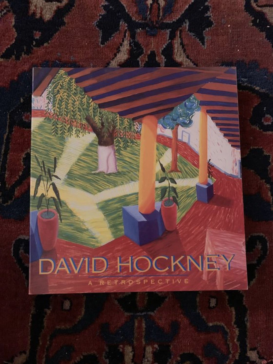 David Hockney: A Retrospective Art Book