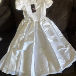 Little Girls Dress For Wedding Or First Communion 