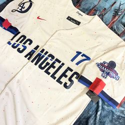 Dodgers ohtani jersey 