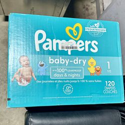Pampers Diapers Size 1 - Elmo