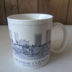 Starbucks 2007 Orange County Coffee Mug Architect Collector Series Cup 18 oz