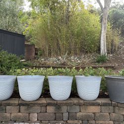 Oversized Outdoor Planter Pots