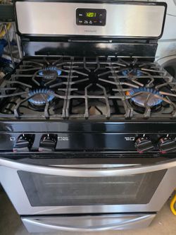 Stove gas full working w30