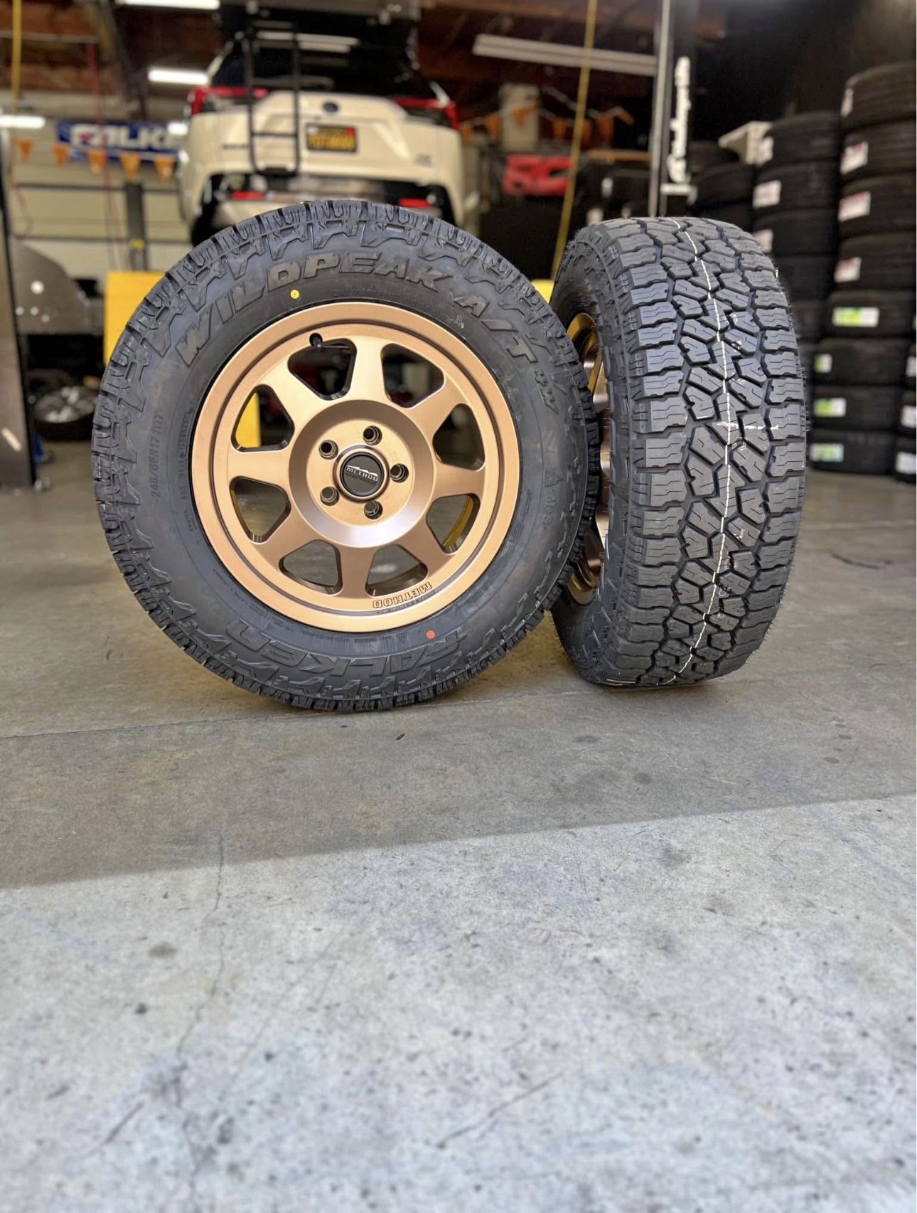 New Wheels & Tires Package Deal !! Method MR701 245/65R17 Falken Wildpeak AT4W Tires WE FINNACE