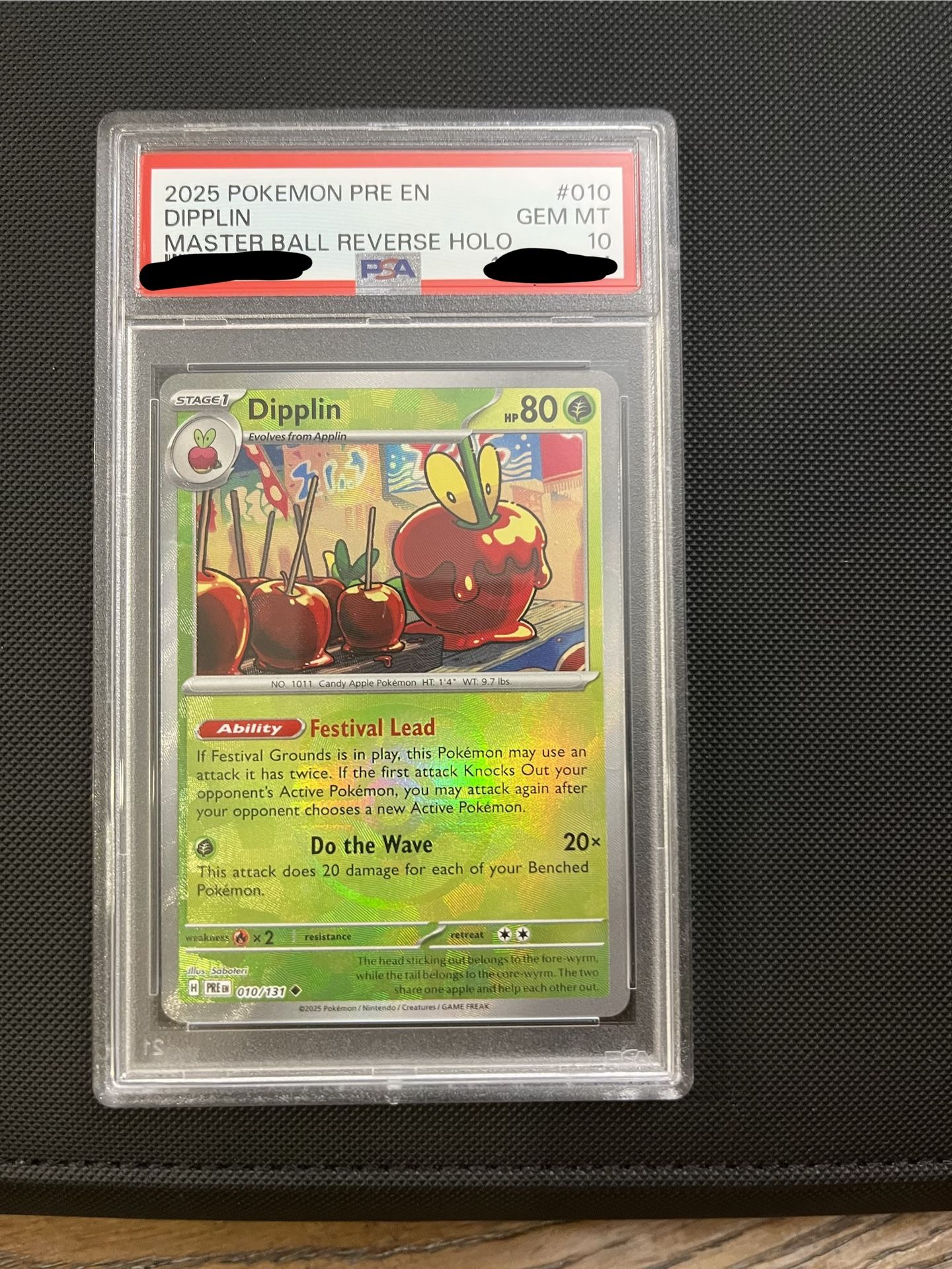 Dipplin Master Ball Psa 10