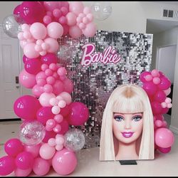 Barbie Party  - Happy Birthday - Decorations 