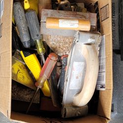 Box Of Misc Tools