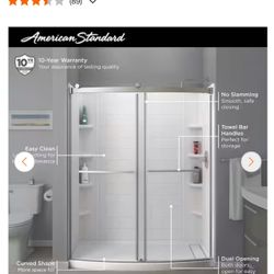 American Standards Shower Door 60 X 72 