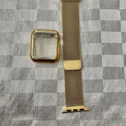 Apple Watch Band &case Gold 38mm& 40mm 
