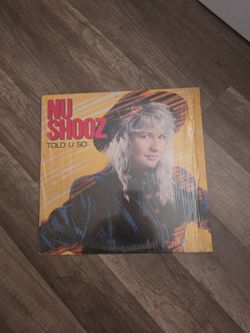 Nu shoes - told you so vinyl