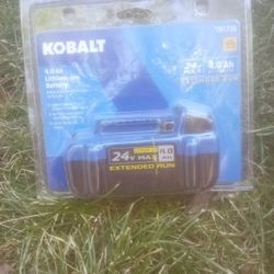 Kobalt 24volt Extended Run Battery