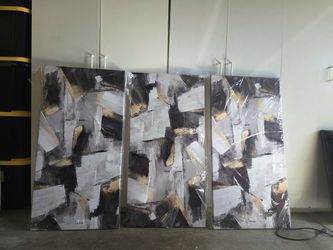 Large Frame Abstract Wall Art Canvas