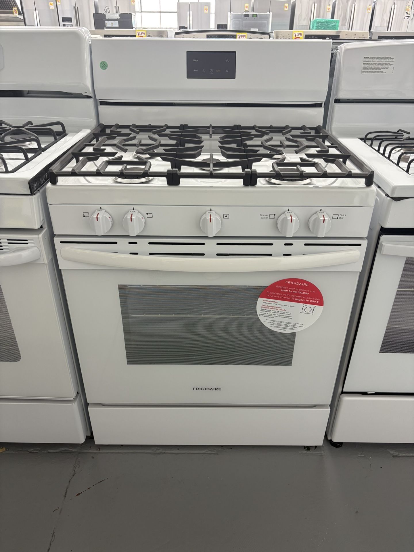 Frígidaire 30” Gas Range