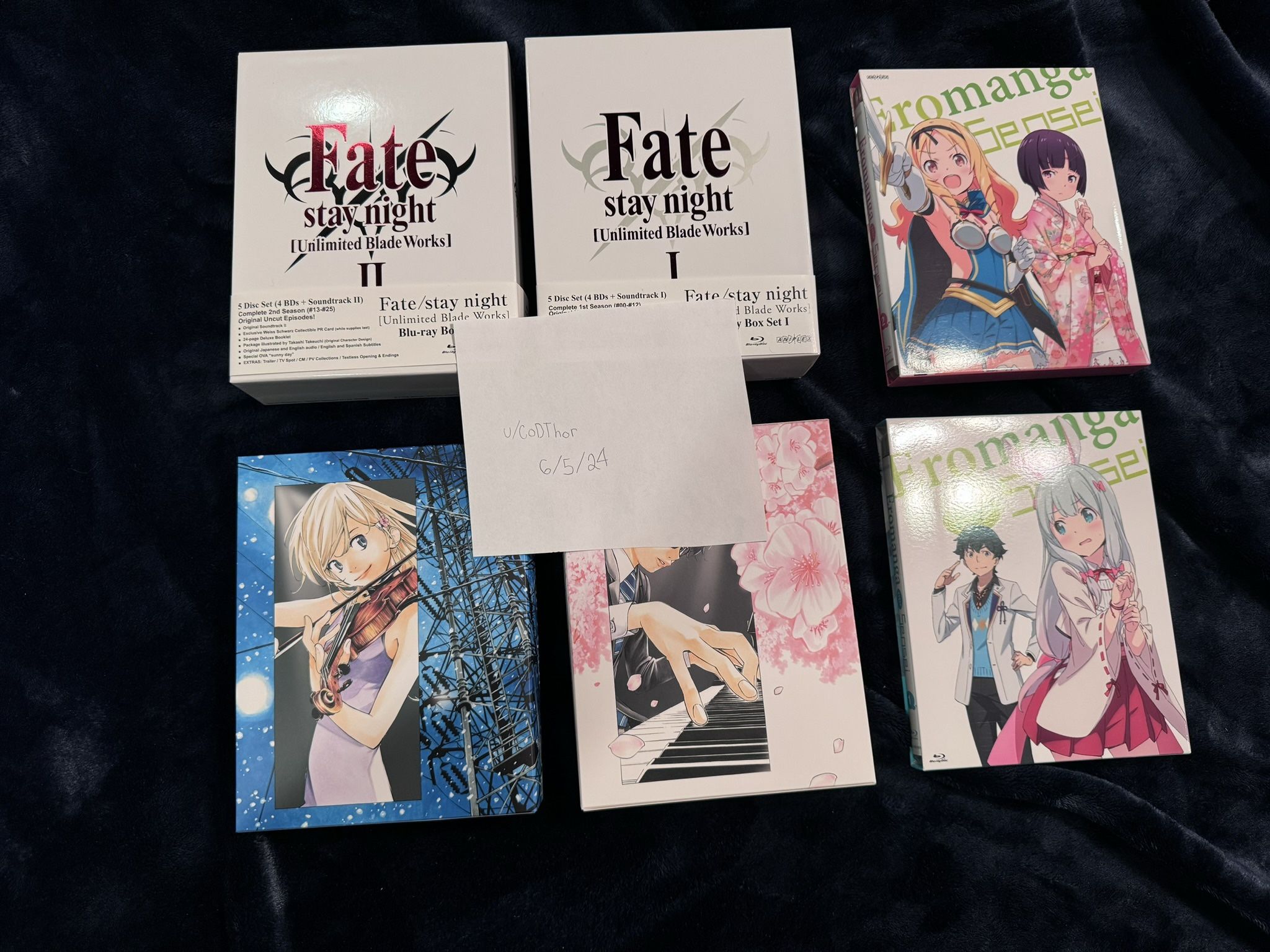 Anime Blu Rays