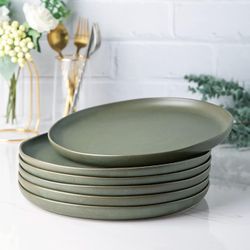 AmorArc Ceramic Dinner Plates Set of 6