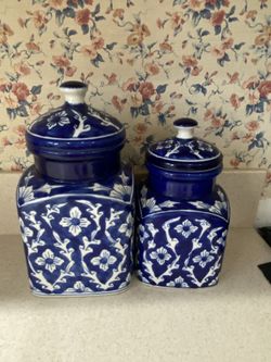 2 Ceramic Canister