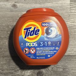 Tide 3 in 1 Original Pods he 42 Count 