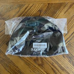 Supreme Base Layer Beanie Woodland Camo