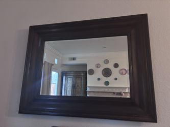 Pottery Barn Wooden Frame Mirror 39x51inch