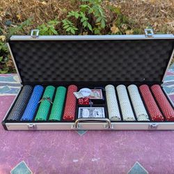 500 Chip Poker Game Set
