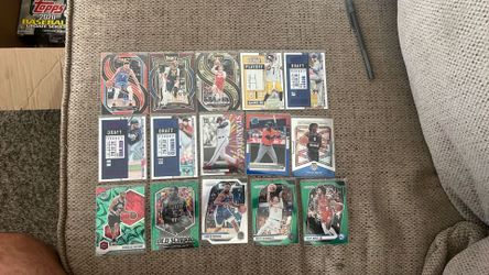Prizm’s And Some Numbered Cards