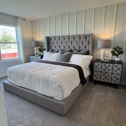 King Bedroom Set - Model Home Furniture