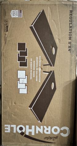 Brand New Wisconsin Badgers 2’ x 4’ All-Wood Cornhole Set