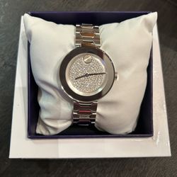 Ladies’ Movado Bold Evolution Watch With Crystal Accent Dial 