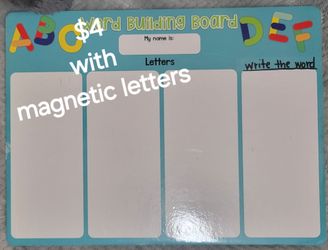 Magnetic Word Building Board