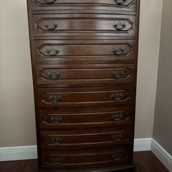 Cherry Finish Chest Drawer