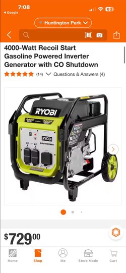 Generator  Ryobi