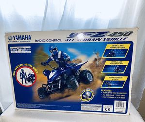 New Yamaha Radio Control YFZ 450 Vehicle Racing Toy Game Kids Children Indoor Outdoor